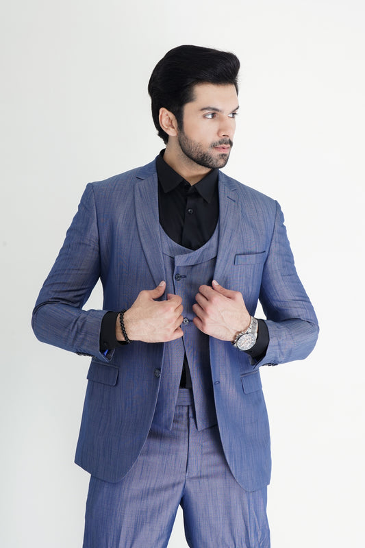 The Elite Three-Piece Pant Suit – Command, Elegance, and Sophistication in One